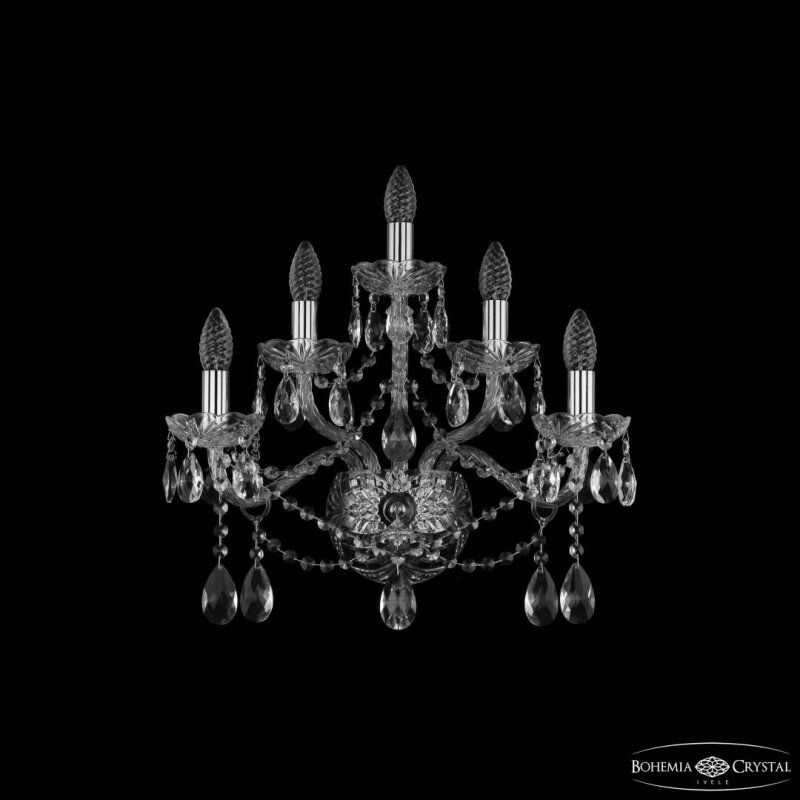 Бра Bohemia Ivele Crystal 1413 1413B/2+2+1/200/XL Ni