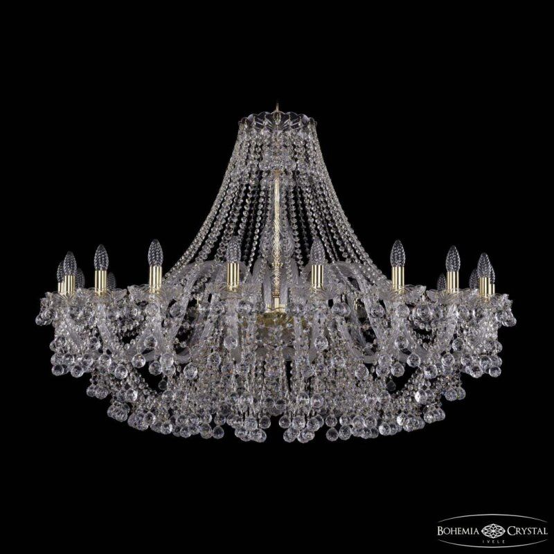 Подвесная люстра Bohemia Ivele Crystal 1409 1409/20/460 G