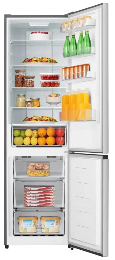 Отдельностоящий двухкамерный холодильник Gorenje NRK620161X4I