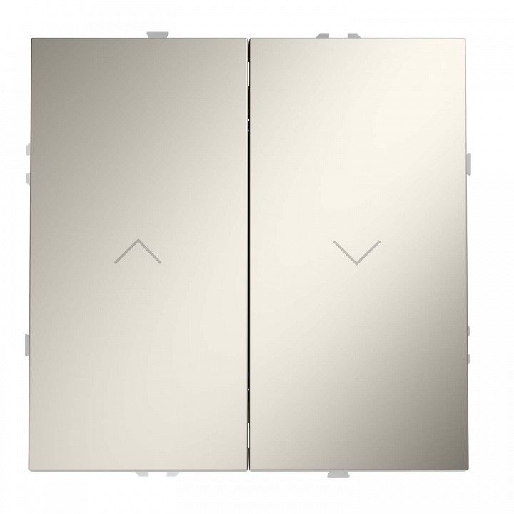 Выключатель для жалюзи без рамки Voltum S70 VLS020703