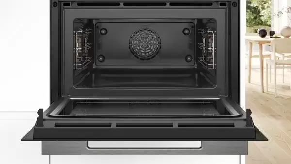 Духовой шкаф с СВЧ Bosch CMG7241B1S