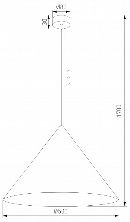 Подвесной светильник TK Lighting Cono 10062 Cono