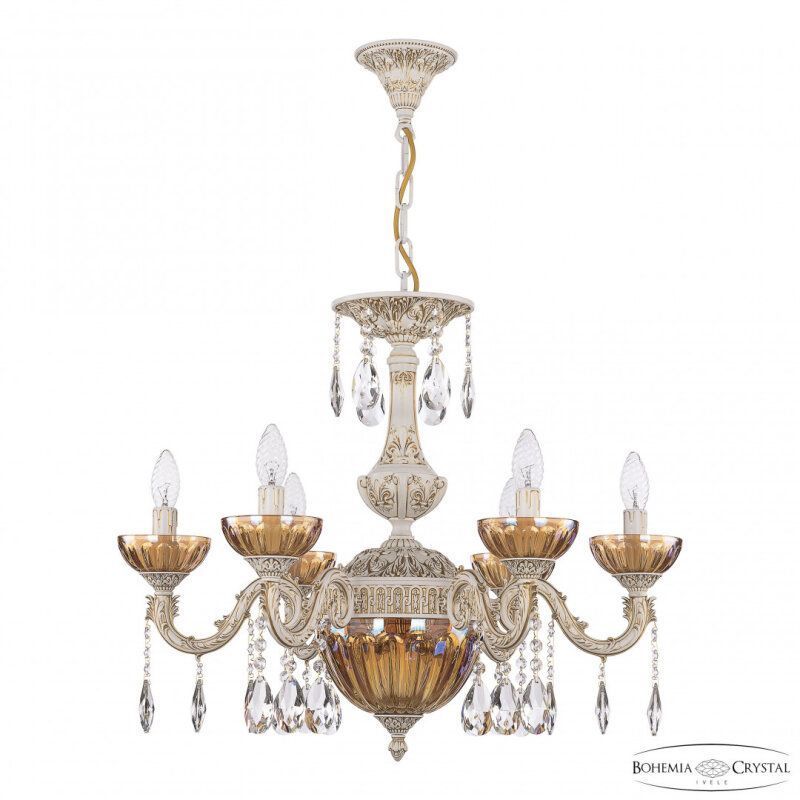 Подвесная люстра Bohemia Ivele Crystal AL7901 AL79101P/6/175 A WMG P Shampan/M-1H