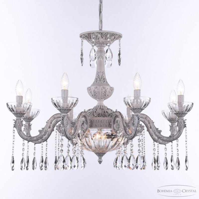 Подвесная люстра Bohemia Ivele Crystal AL7901 AL79101P/8/250 A WMN P Clear/M-1H