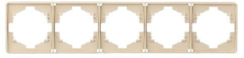 Рамка на 5 постов Kranz ROUND KR-78-0755-7