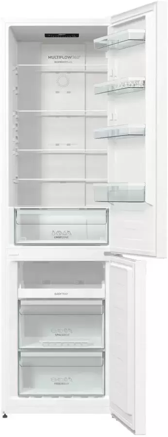 Отдельностоящий двухкамерный холодильник Gorenje NRK6201PW4