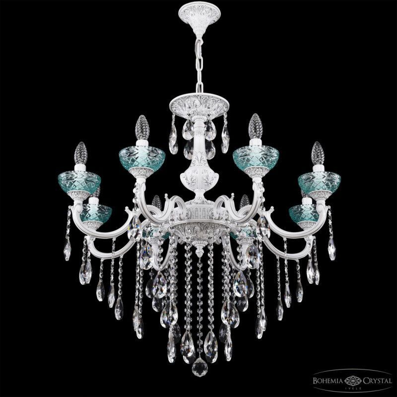 Подвесная люстра Bohemia Ivele Crystal AL7801 AL78101/8/250 B WMN P Birusa/M-1F