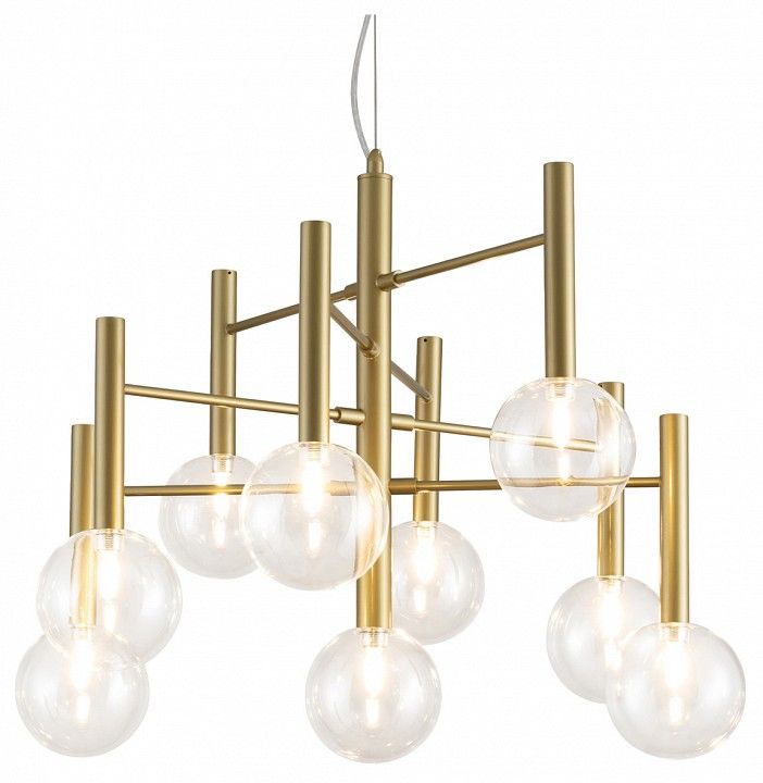Люстра на штанге Freya Luce FR5584CL-L45G