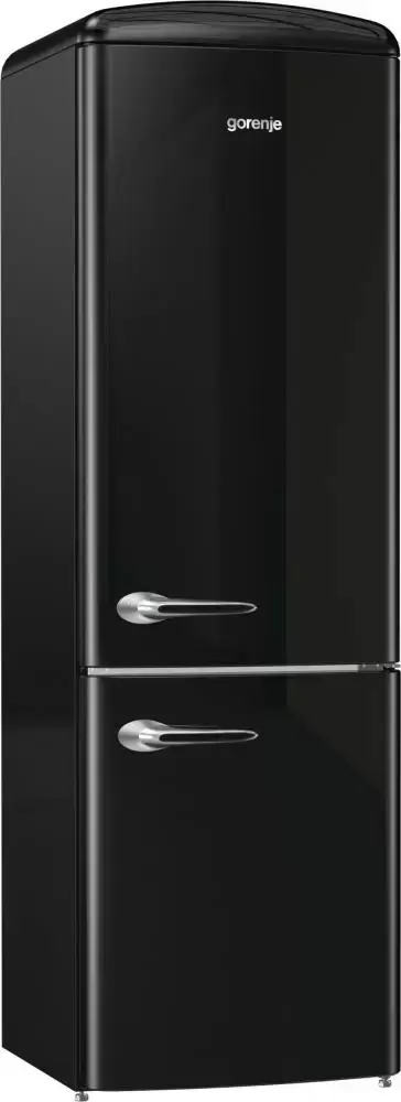 Двухкамерный холодильник Gorenje ORK 192 BK