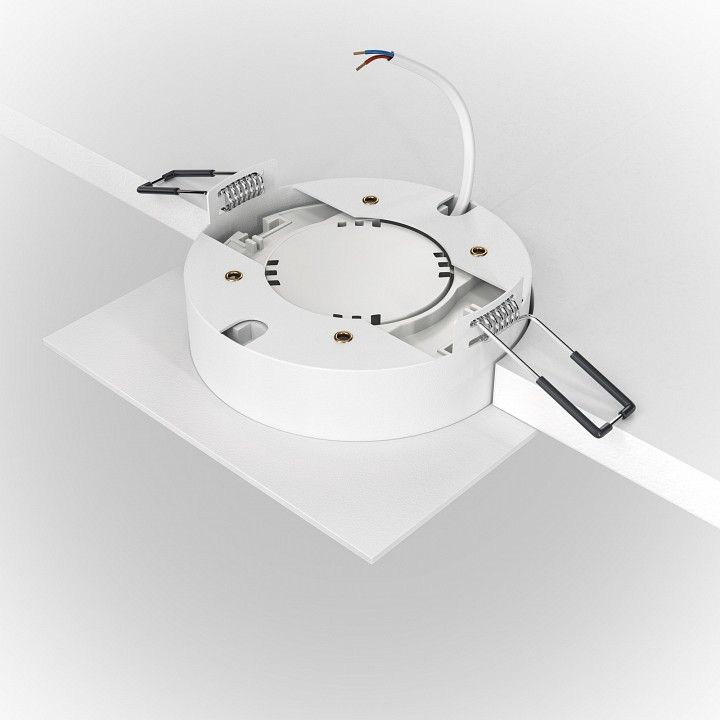 Встраиваемый светильник Maytoni Technical Обруч DL086-GX53-SQ-WS