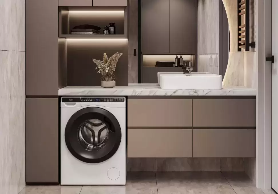 Компактная стиральная машина под раковину Haier HW50-BP1026