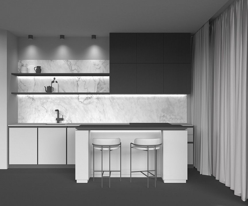 Накладной светильник Maytoni Technical Alfa LED C064CL-01-15W3K-D-RD-B