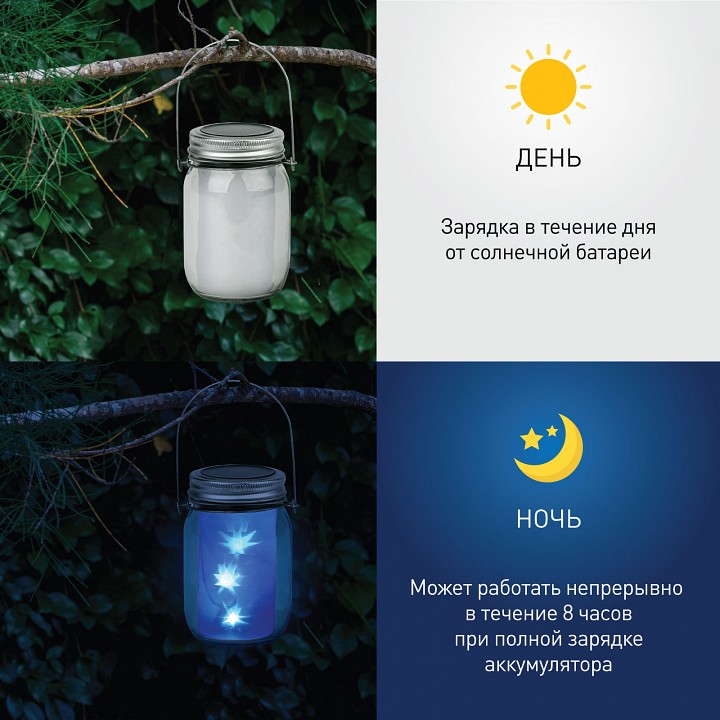 Наземный низкий светильник Эра  SL-GL14-JAR-3