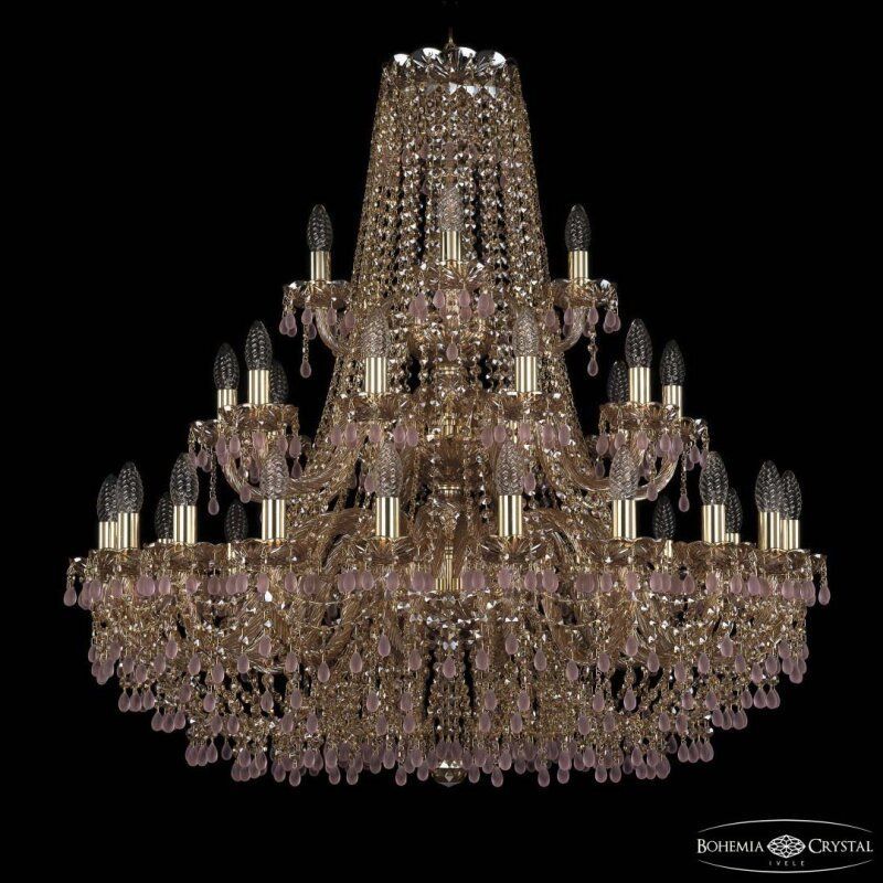 Подвесная люстра Bohemia Ivele Crystal 1410 1410/20+10+5/360/3d G V7010 M721