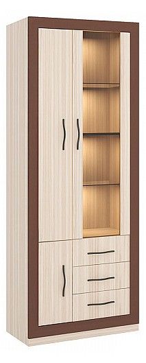 Шкаф-витрина Нобиле ШВтВ-ФСД-БЯН Шкаф-витрина Нобиле ШВтВ-ФСД-БЯН