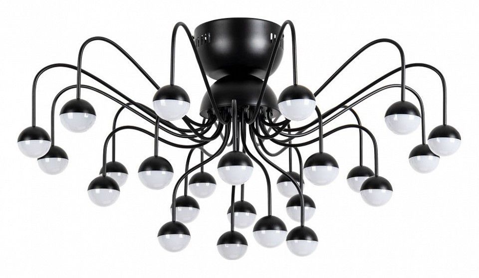 Потолочная люстра Arte Lamp Dexter A3619PL-24BK