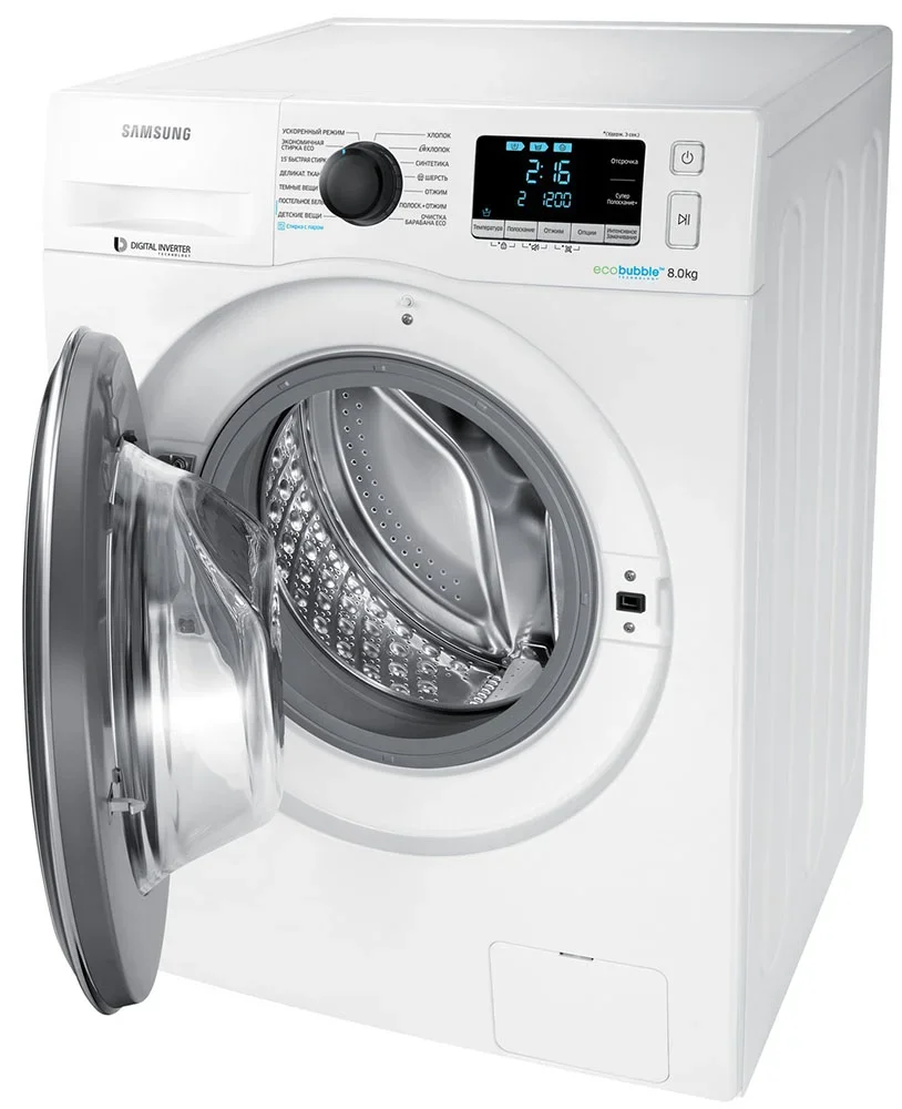 Стиральная машина Samsung WW 80 K 62 E 07 W/DLP
