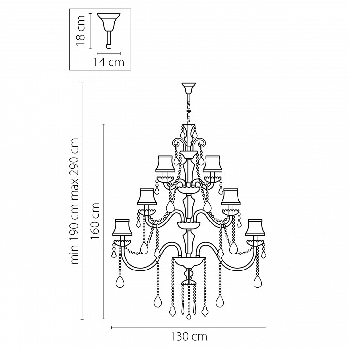 Подвесная люстра Lightstar Nativo 715287