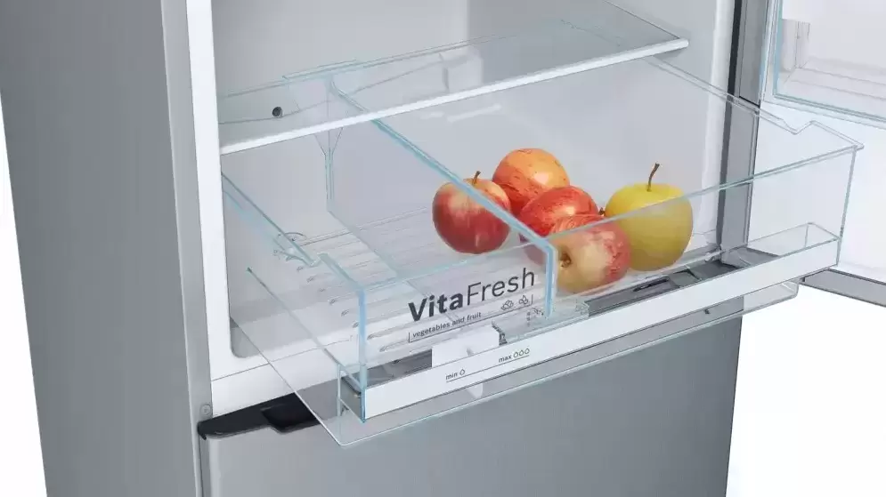 Холодильник с нижней морозильной камерой BOSCH KGE39XL21R