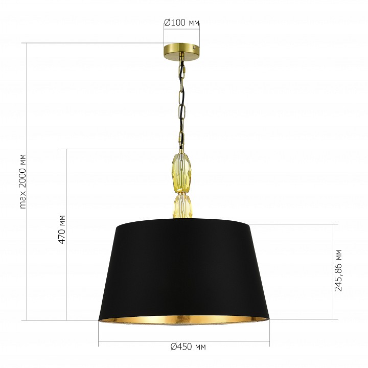 Подвесной светильник ST-Luce Lingotti SL1759.303.03