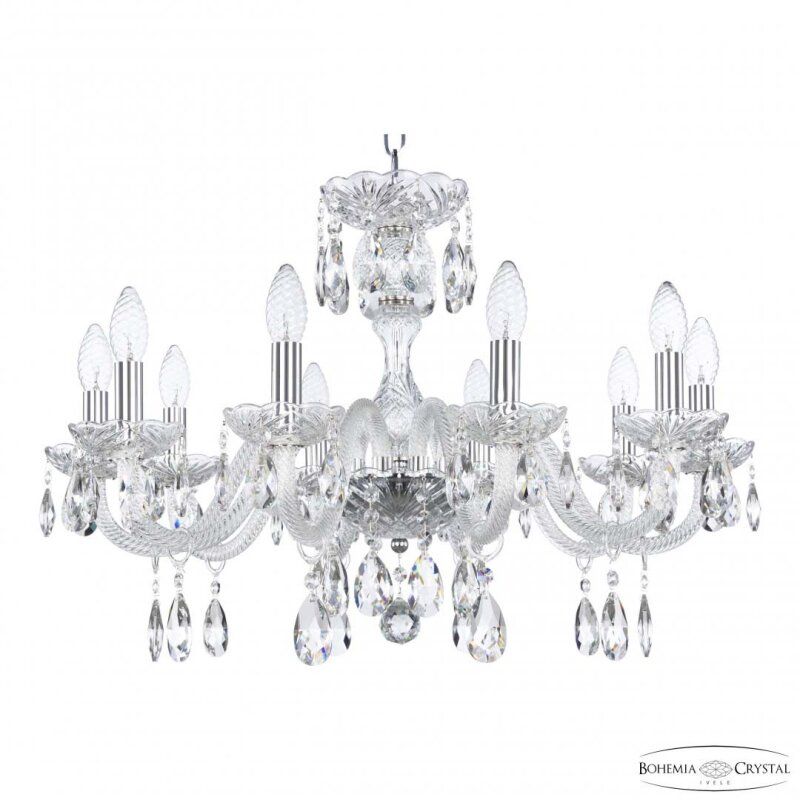 Подвесная люстра Bohemia Ivele Crystal 117 117/10/240 Ni