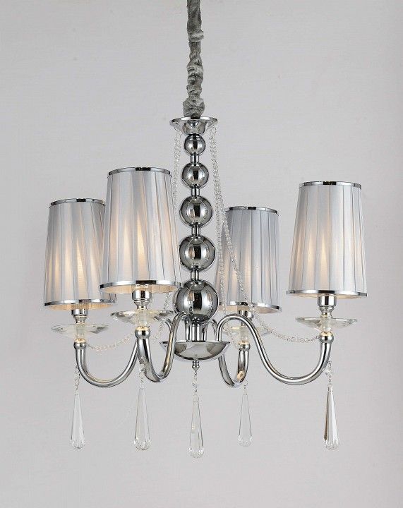 Подвесная люстра LUMINA DECO Fabione LDP 1200-4 CHR