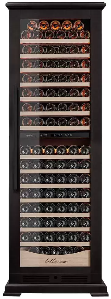 Винный шкаф Meyvel MV163PRO-KBT2 (Тёмный шоколад)