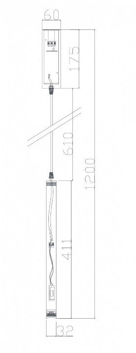 Подвесной светильник Freya Телескоп FR5168PL-L3CH