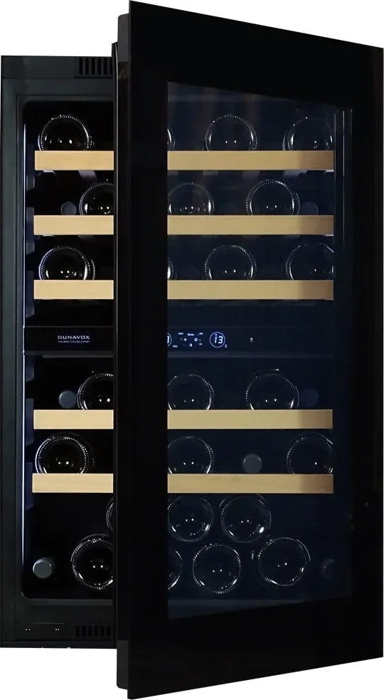 Встраиваемый винный шкаф Dunavox DVH-44.120DMB.TO