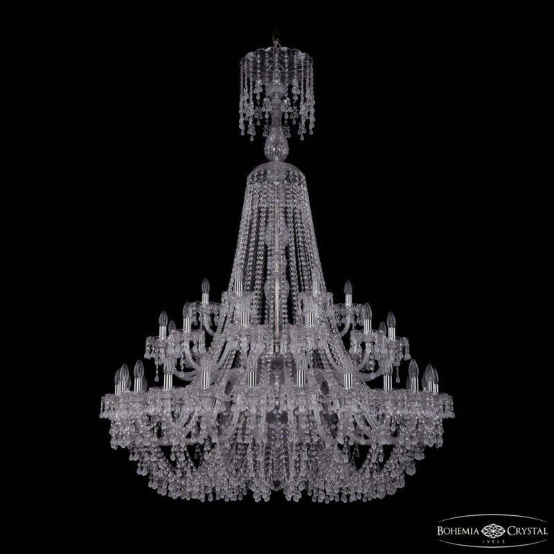 Подвесная люстра Bohemia Ivele Crystal 1410 1410/24+12+6/460/XL-175/2d Ni V0300