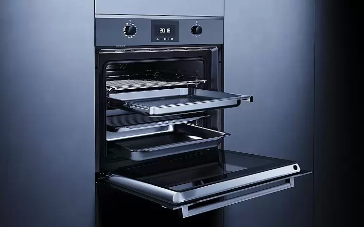 Духовой шкаф с паром Kuppersbusch BD 6340.0 S2 Black Chrome