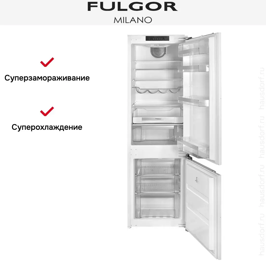 Встраиваемый холодильник Fulgor Milano FBCD 352 NF ED