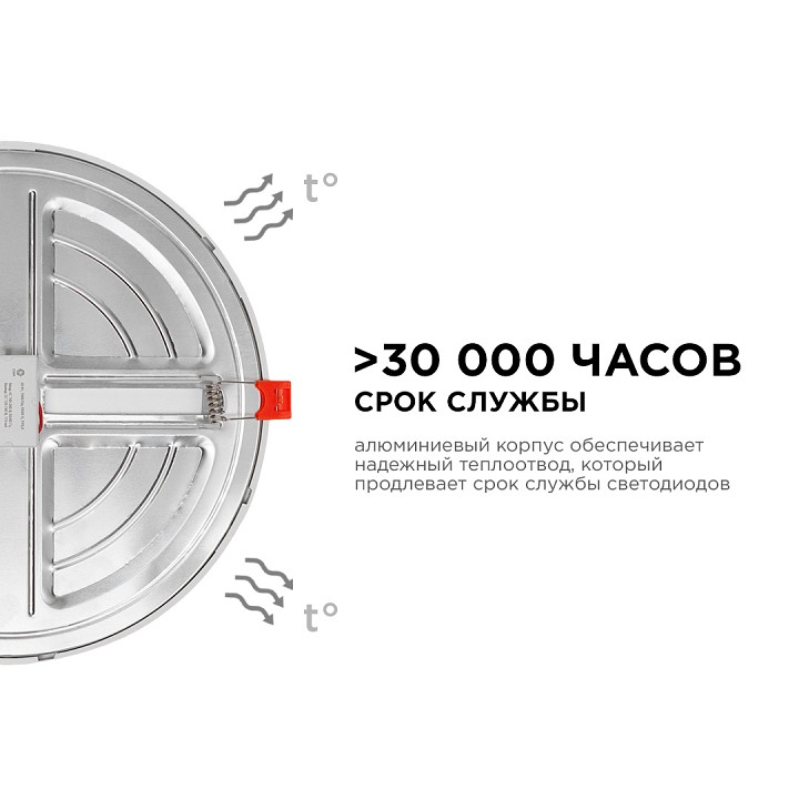 Встраиваемый светильник OGM  LP-12