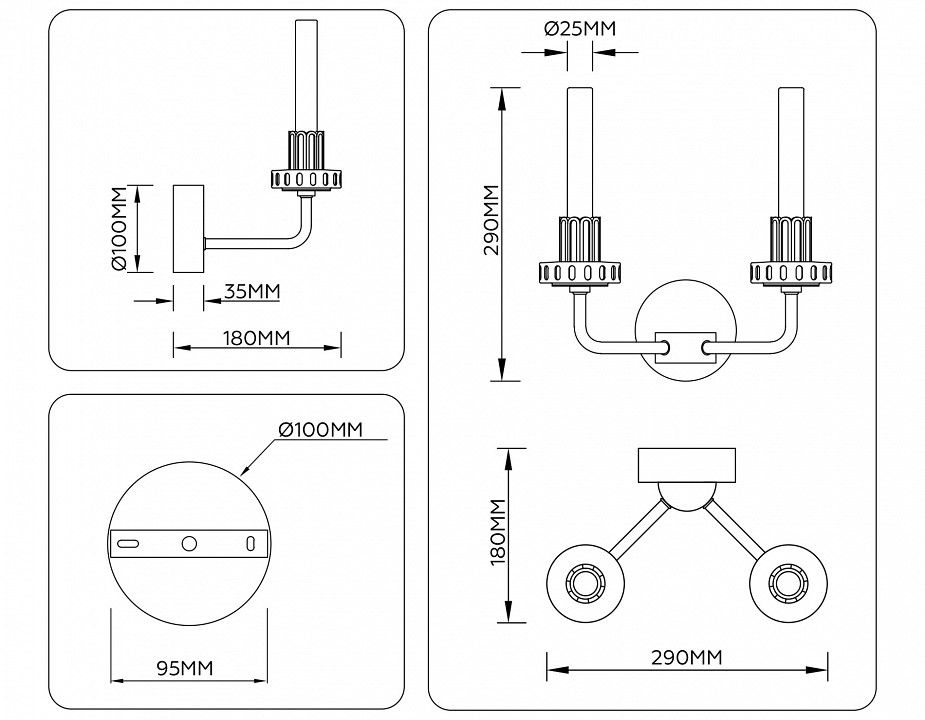 Бра Ambrella Light LH LH53130
