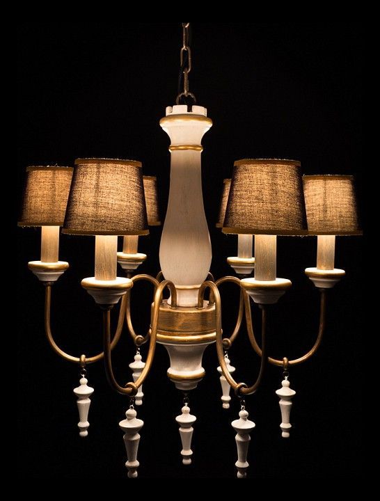 Подвесная люстра Arte Lamp Fortezza A1843LM-6BG
