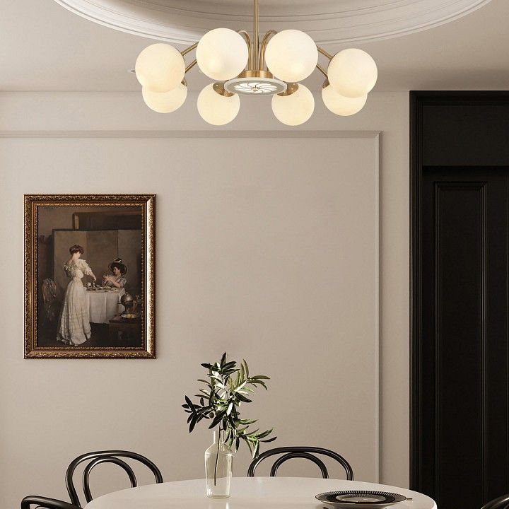 Люстра на штанге Arte Milano Neapolis-71069 271069/8 GD