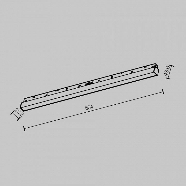 Встраиваемый светильник Maytoni Technical Базис TR030-2-24W2.7K-B