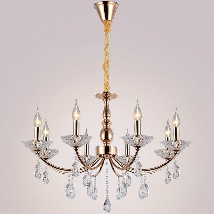 Подвесная люстра ILLUMICO  IL1242-8PPA-29 GD
