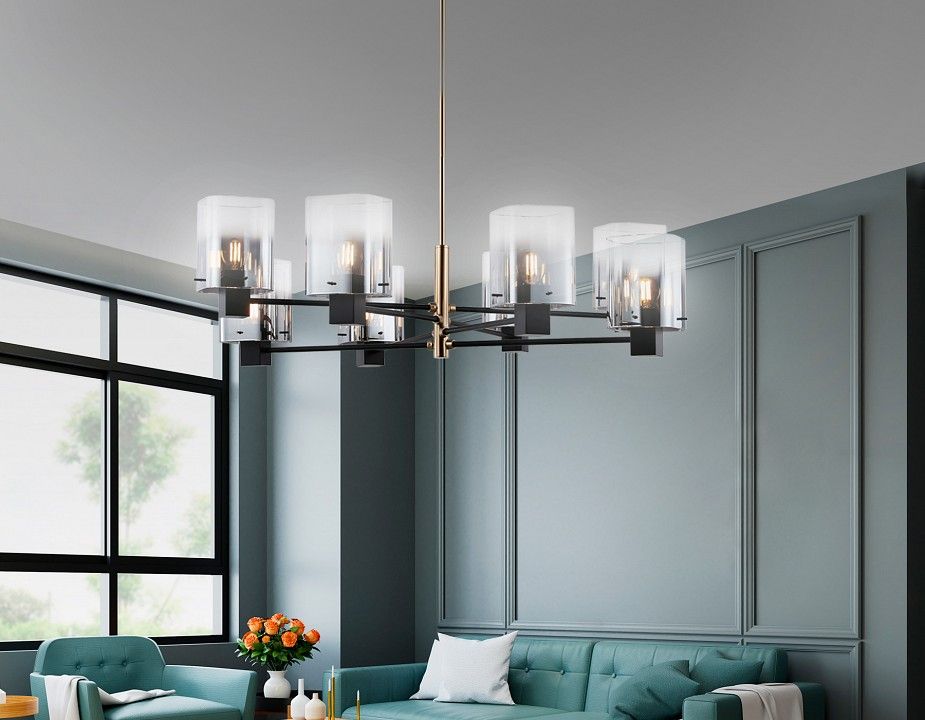 Люстра на штанге Ambrella Light HIGH LIGHT LH57043