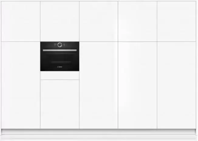 Компактный встраиваемый духовой шкаф-пароварка BOSCH CSG656RB7