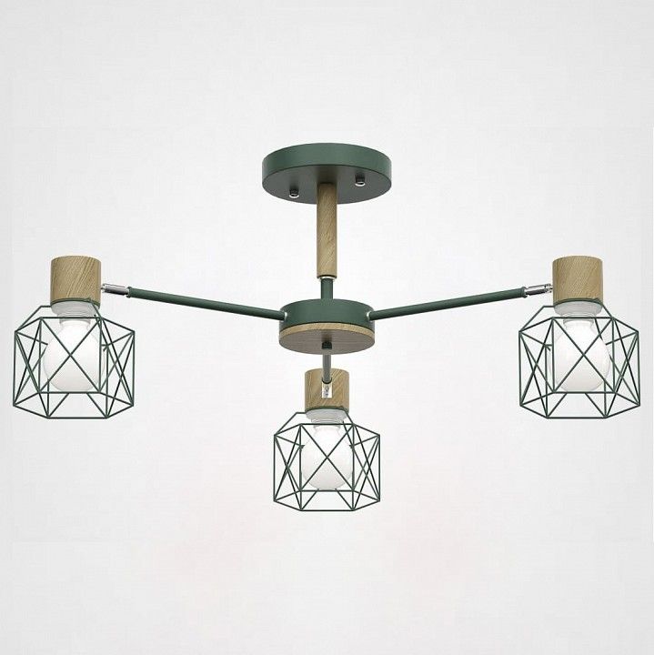 Люстра на штанге Imperiumloft Corf Green CORF-B01