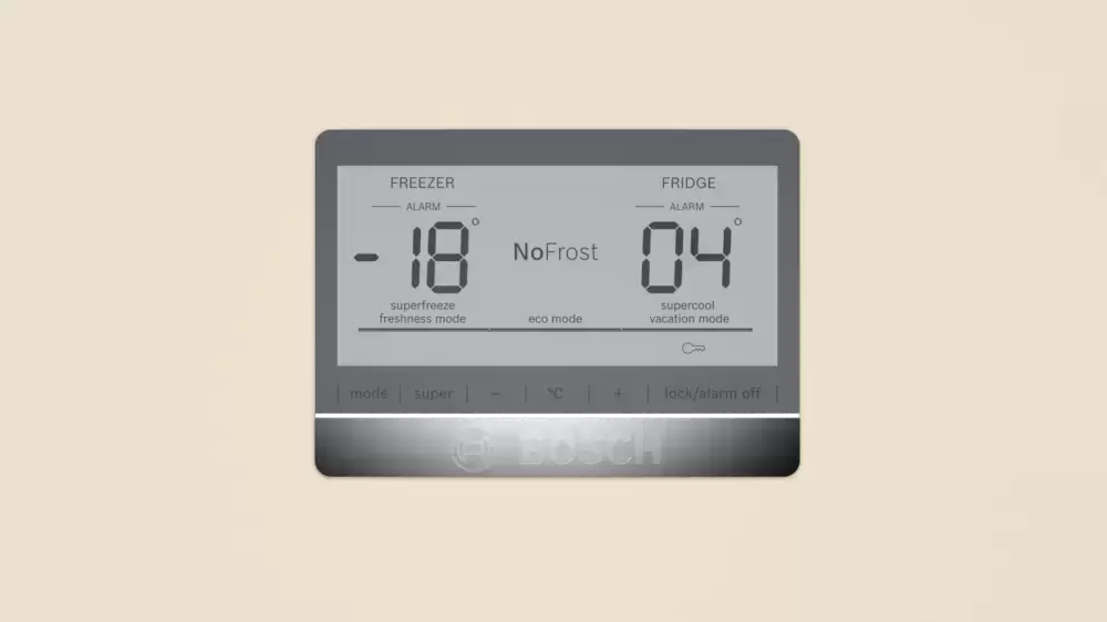 Холодильник с нижней морозильной камерой BOSCH KGN39AK32R