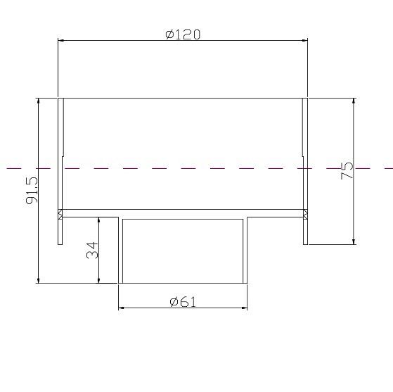 Накладной светильник Maytoni Technical Планета C009CW-L16B