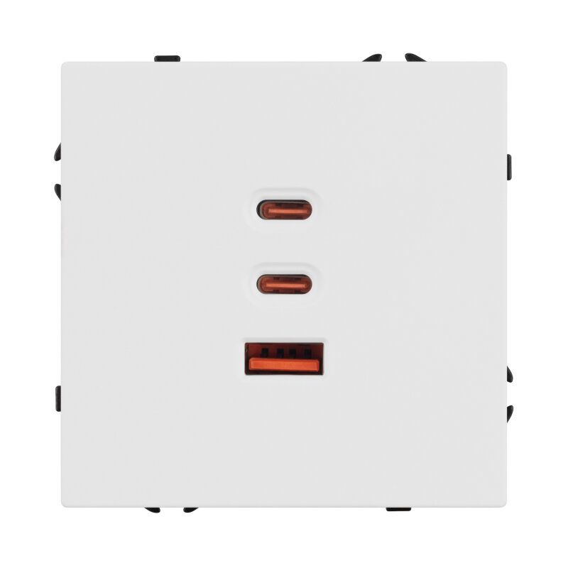 Розетка USB и type C без рамки Arlight NOBE 061839(1)