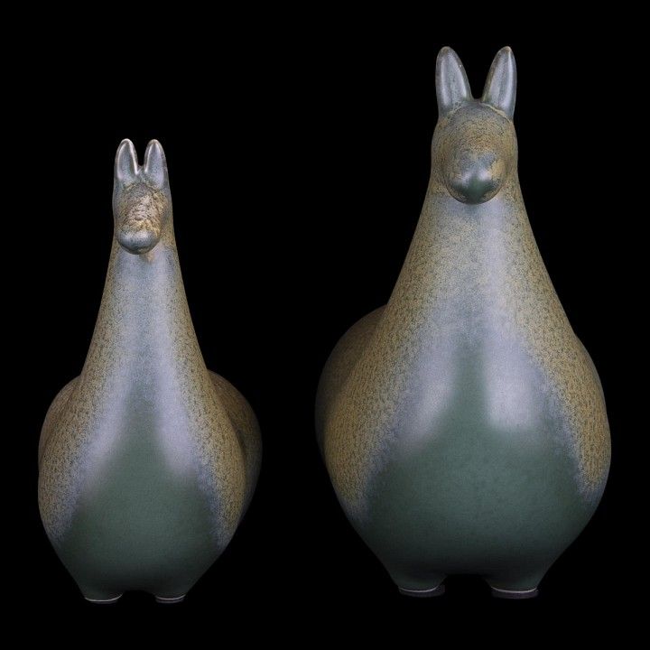 Набор из 2 статуэток Loft it Horse 10283 Green (2 pcs)