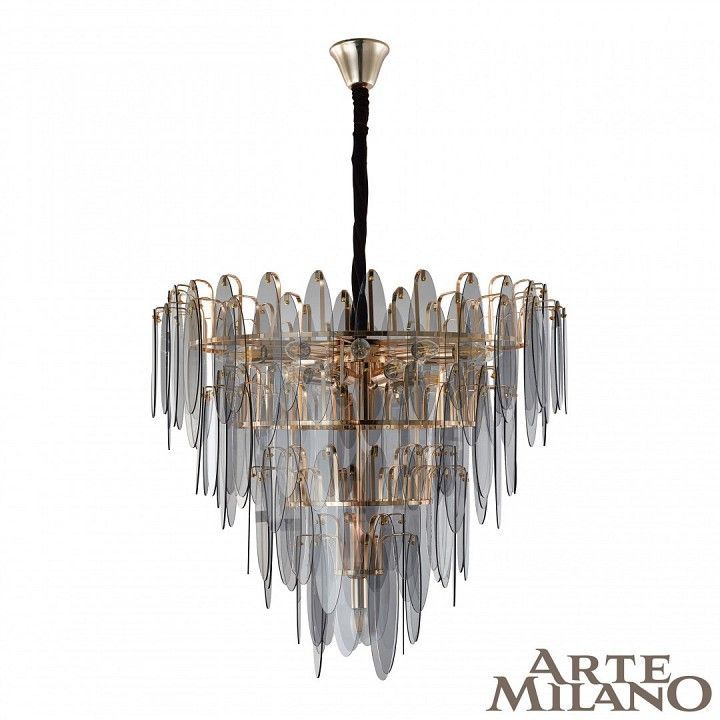 Подвесная люстра Arte Milano AM-7753B 8753B.D800.H750.E14.19 G