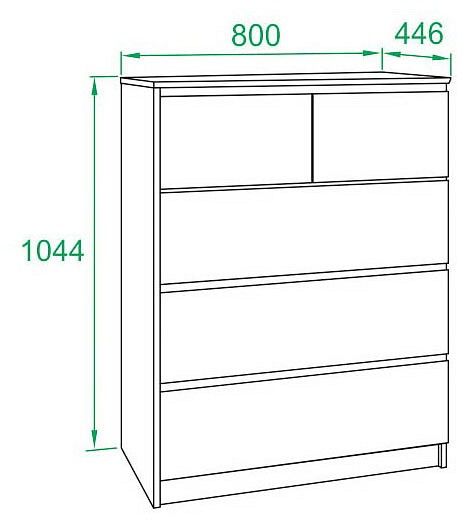 Комод Сокол Т-5р 4680212008894