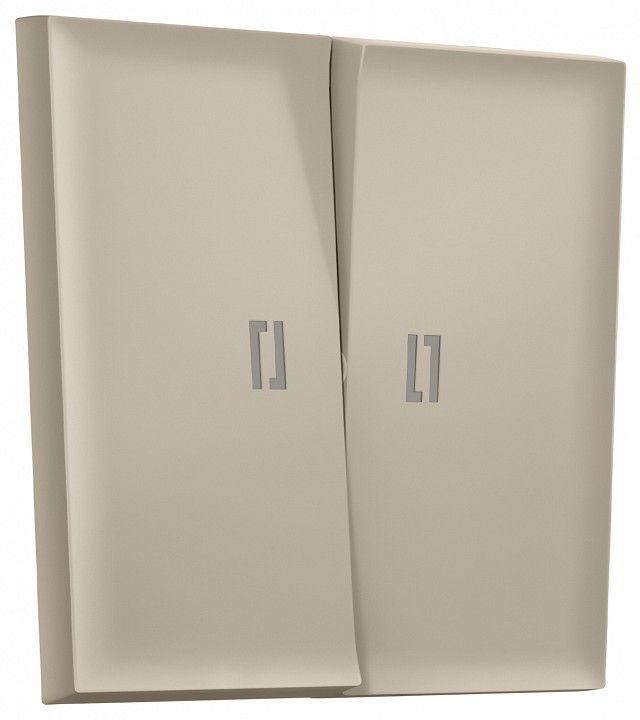 Клавиши для выключателя двухклавишного с подсветкой Ambrella Volt SIGMA SP3440