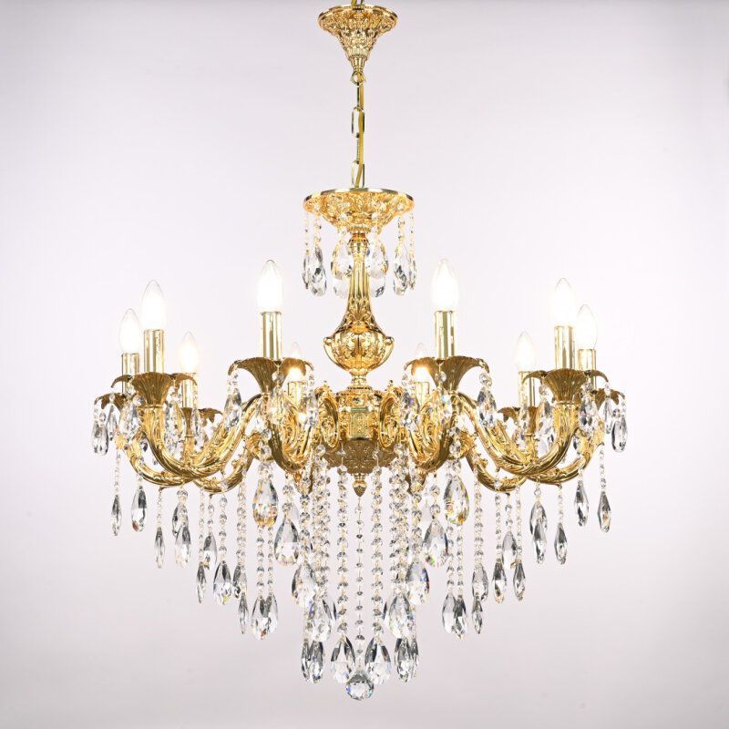 Подвесная люстра Bohemia Ivele Crystal AL7901 AL79101/10/250 B G