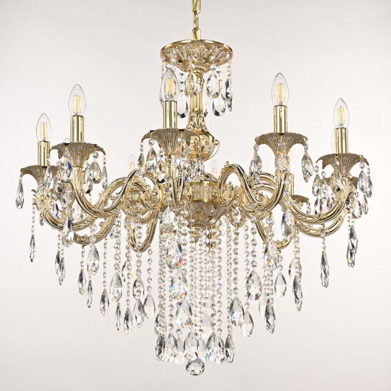Подвесная люстра Bohemia Ivele Crystal AL7901 AL79101/10/250 B GW